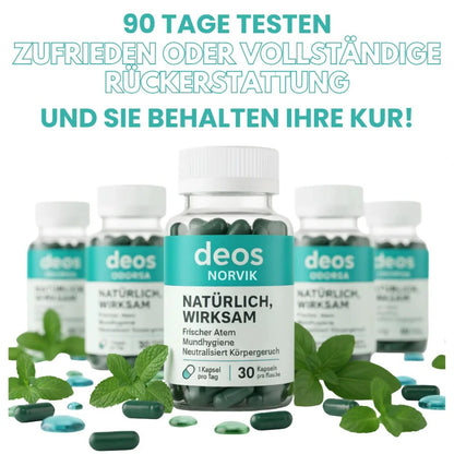 Deos | Natürliches Mittel für frischen Atem und innere Frische
