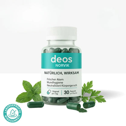 Deos | Natürliches Mittel für frischen Atem und innere Frische
